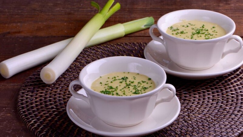 Sopa de puerros