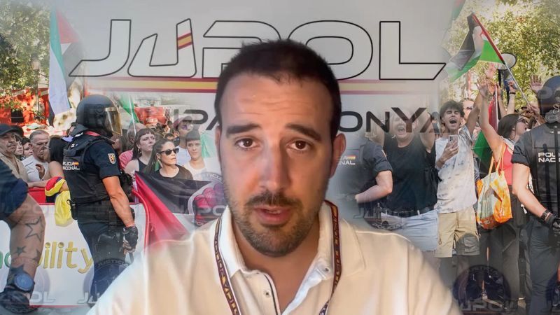 Ibon Domínguez, talsmand i JUPOL