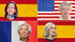 Ana Botín, Janet Yellen, Christine Lagarde og Marta Ortega